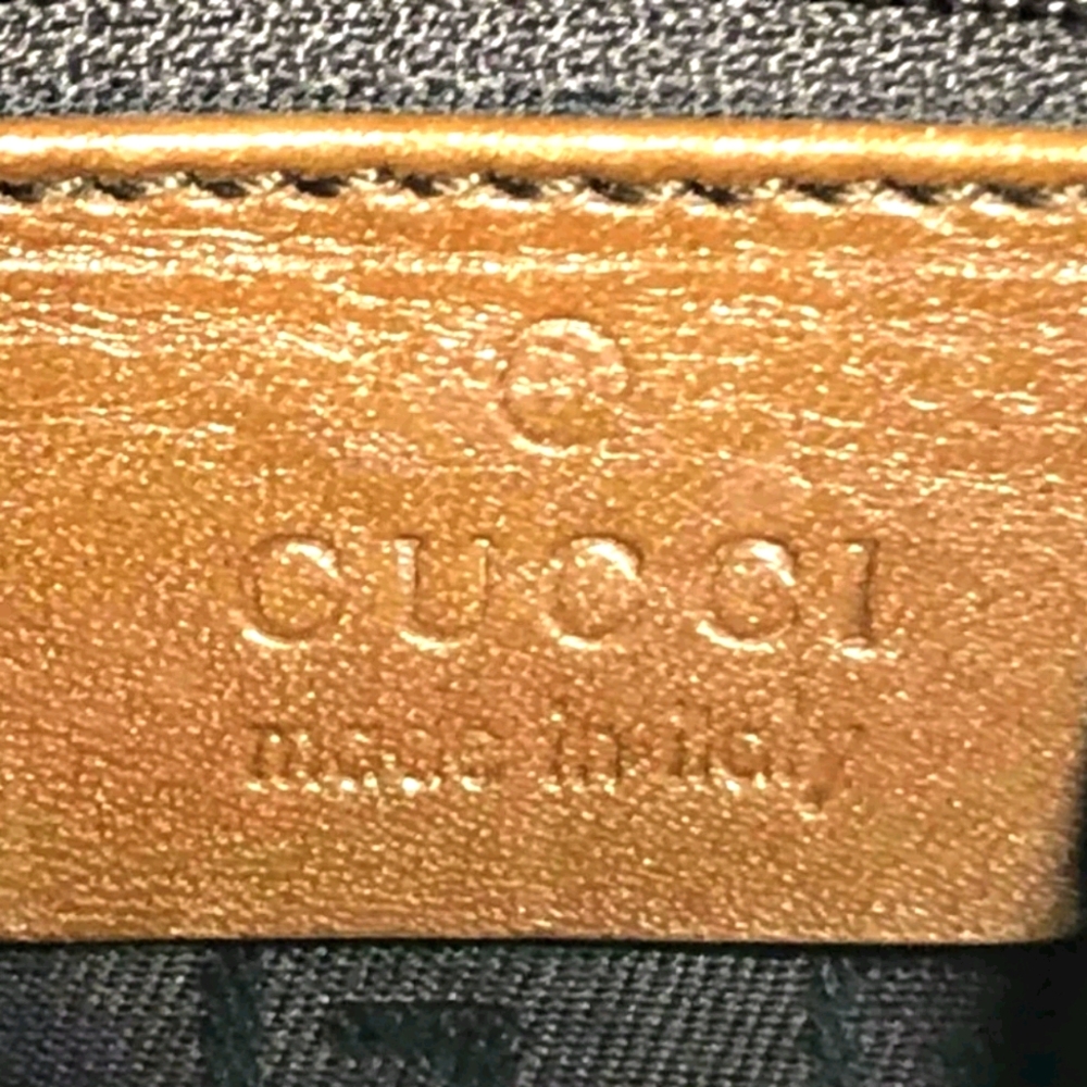 Authenticated Gucci Brown Suede leather large bag - Picture 3 of 10